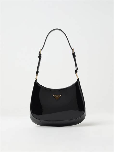 borsa prada vernice blu|Borsa Prada Cleo In Vernice.